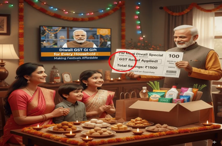 PM Modi’s Diwali Special GST Gift for Every Household
