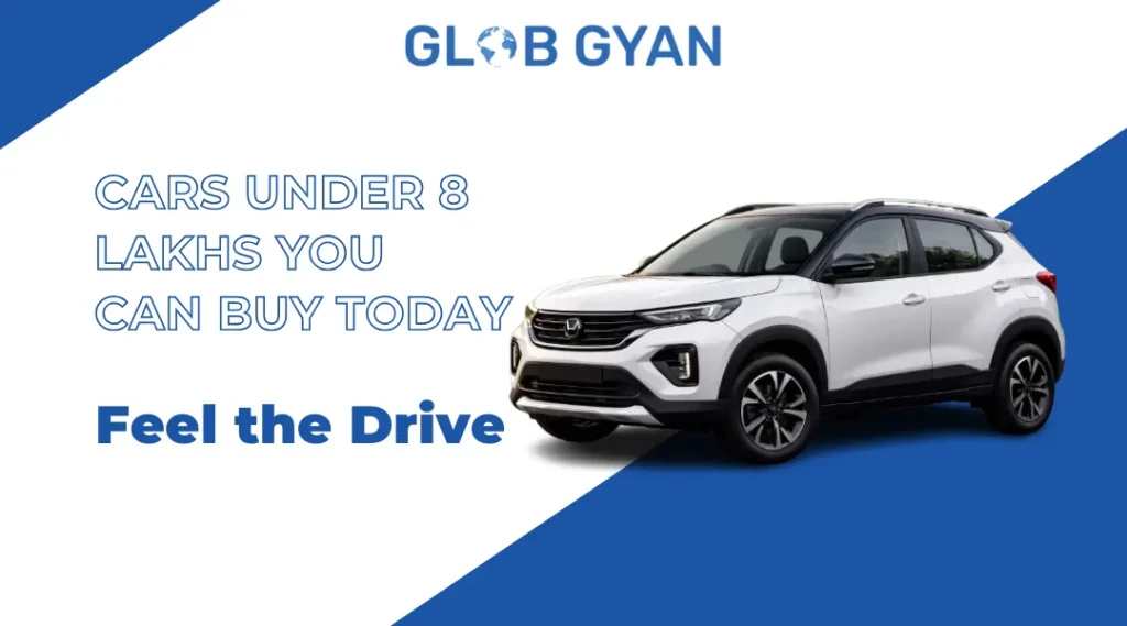 Best cars under 8 lakhs in India