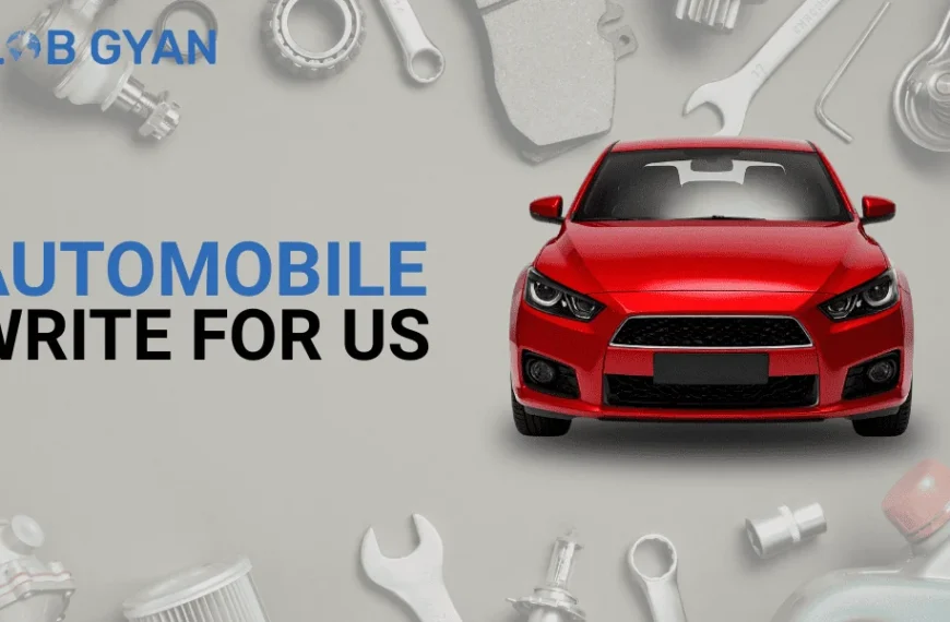 Automobile Write For Us