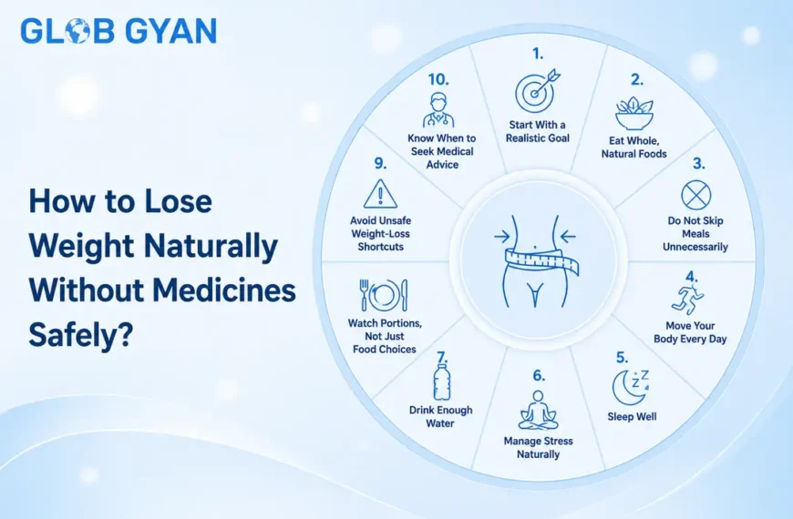 How to Lose Weight Naturally Without Medicines Safely