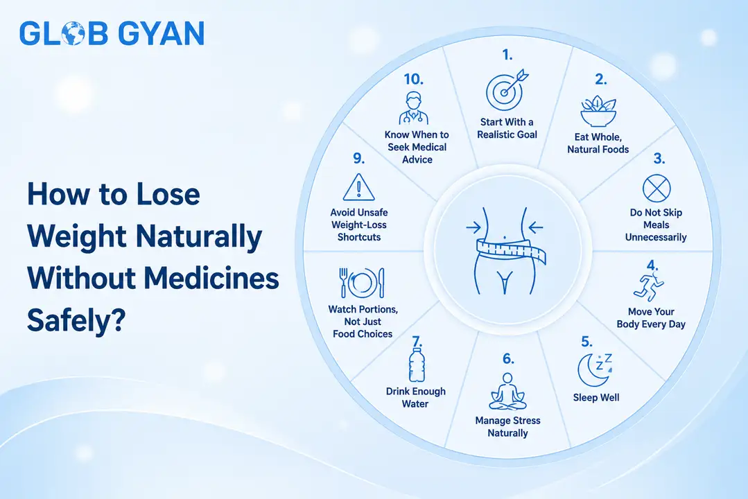How to Lose Weight Naturally Without Medicines Safely